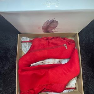 Jessica Simpson over the knee boots